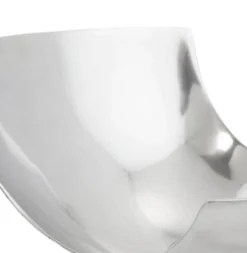 Casa Padrino Aluminium Schale 35 x 31 cm - Designer Obstschale in Silber