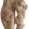 Casa Padrino Antik Stil Marmor Skulptur Römer Beige H. 180 cm