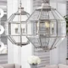 Casa Padrino Art Deco Club Sessel - Designer Hotel Sessel aus poliertem Stahl und Stoff Panama Sand / Dunkelgrau - 68 x 57 x 74 cm