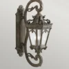 Casa Padrino Barock Außenwandleuchte Antik Bronze H. 95,9 cm - Außenbeleuchtung
