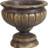 Casa Padrino Barock Blumentopf Antik Gold Ø 43 x H. 41 cm