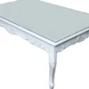 Casa Padrino Barock Couchtisch Weiß - Massivholz Wohnzimmertisch im Antik Stil - 120 x 80 x 48 cm