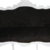 Casa Padrino Barock 3-er Sofa Master Schwarz / Weiß - Luxuriöse Couch aus Massivholz, Breite 210 cm