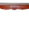 Casa Padrino Barock Esstisch Mahagonifarben 140 x 80 x 90 cm - Massivholz Tisch im Antik Stil