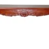 Casa Padrino Barock Esstisch Mahagonifarben 200 x 80 x 90 cm - Handgefertigter Esstisch aus Massivholz im Antik Stil