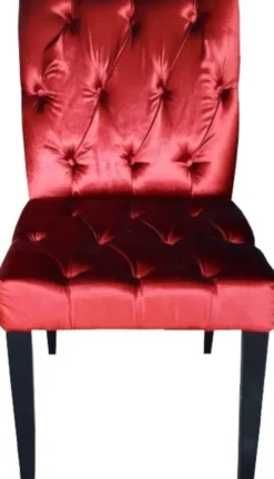 Casa Padrino Barock Esszimmer Stuhl Bordeaux Rot / Schwarz - Designer Stuhl - Luxus Qualität