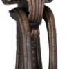 Casa Padrino Barock Gusseisen Türklopfer Bronze H. 22 cm - Deko Accessoires
