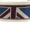 Casa Padrino Barock Hunde & Katzen Sofa Union Jack / Creme - Luxus Haustierbett - 71,5 x 53 x 41 cm