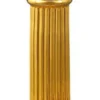 Casa Padrino Barock Keramik Säule Gold / Silber 28 x 28 x H. 88 cm - Barockmöbel