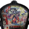 Casa Padrino Barock Kinderstuhl Comic Lederoptik / Schwarz - 51 x 73 cm