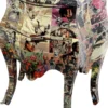 Casa Padrino Barock Kommode Comic Design 63 cm x H 75 cm - Handgefertigtes Unikat - Limited Edition