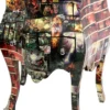 Casa Padrino Barock Kommode Comic Design 63 cm x H 75 cm Mod2 - Handgefertigtes Unikat - Limited Edition