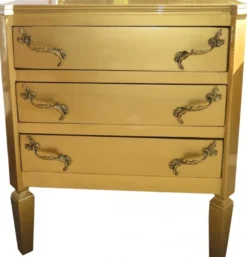 Casa Padrino Barock Kommode Gold 60 x 39 x 69 cm - Handgefertigte Art Deco Möbel
