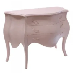 Casa Padrino Barock Kommode in Rosa - Massive Holzkommode im Antik Stil - 120 x 55 x 85 cm