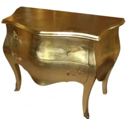 Casa Padrino Barock Kommode im Antik Stil in Gold, Breite 100 cm, Höhe 85 cm, Tiefe 52 cm