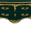 Casa Padrino Barock Kommode mit 2 Schubladen Antik Dunkelgrün / Gold - Handgefertigte Massivholz Kommode im Barockstil - Handgefertigte Barock Möbel - Edel & Prunkvoll