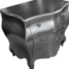 Casa Padrino Barock Kommode Silber 105 x 64 x 92.5 cm - Handgefertigtes Unikat