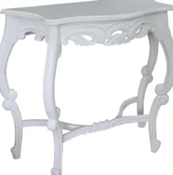 Casa Padrino Barock Konsolentisch im Antik Stil Weiß - Shabby Chic - Medium Size - 82 x 36 x 75 cm