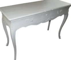 Casa Padrino Barock Konsolentisch Antik Stil Weiss mit 3 Schubladen 120 x 45 x 80 cm