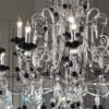 Casa Padrino Barock Kronleuchter Silber Ø 120 x H. 120 cm 18-flammig - Handgefertigte Leuchte aus Italien - Barock Leuchten
