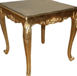 Casa Padrino Barock Luxus Esstisch Gold 200 cm x 100 cm- Esszimmer Tisch - Made in Italy