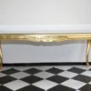 Casa Padrino Barock Luxus Esstisch Gold 200 cm x 100 cm - Esszimmer Tisch - Luxury Collection