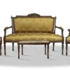 Casa Padrino Barock Salon Set Braun Gold - Antik Stil Kollektion