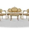 Casa Padrino Barock Salon Set Vintage Gold - Luxus Edition