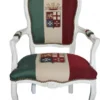 Casa Padrino Barock Salon Stuhl Italien / Creme - Antik Stil