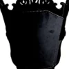 Casa Padrino Barock Sessel Al Capone Schwarz-Schwarz, 128 x 90 x 80 cm, handgefertigt