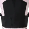 Casa Padrino Barock Sessel King im Antik Stil - Schwarz / Rosa mit Glitzersteinen - 85 x 85 x 120 cm