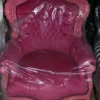 Casa Padrino Barock Sessel King Rosa/Rosa - Limited Edition Modell - 120 x 85 x 85 cm