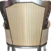 Casa Padrino Barock Sessel King im Antik Stil, Gold mit Beige Streifen, Höhe 116 cm