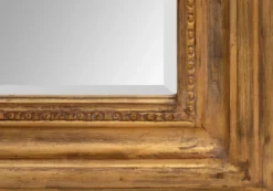 Casa Padrino Barock Spiegel Antik Gold 100 x 5 x H. 161 cm - Eleganter Wandspiegel im Barockstil - Antik Stil Garderoben Spiegel - Wohnzimmer Spiegel - Barock Möbel