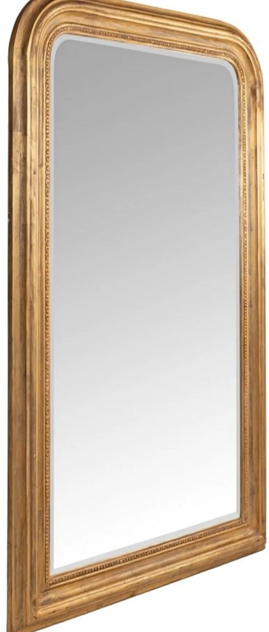 Casa Padrino Barock Spiegel Antik Gold 100 x 5 x H. 161 cm - Eleganter Wandspiegel im Barockstil - Antik Stil Garderoben Spiegel - Wohnzimmer Spiegel - Barock Möbel