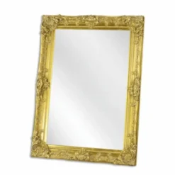 Casa Padrino Barock Spiegel Gold H. 107,5 cm - Barockstil Interior