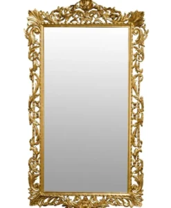 Casa Padrino Barock Spiegel Gold 110 x H. 195 cm - Antik Stil Wandspiegel
