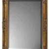 Casa Padrino Barock Spiegel Gold Rechteckiger Wandspiegel 62 x 82 cm