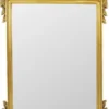 Casa Padrino Barock Spiegel Gold 75 x H. 110 cm - Wandspiegel im Barockstil - Antik Stil Garderoben Spiegel - Wohnzimmer Spiegel - Barock Möbel