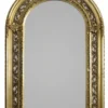 Casa Padrino Barock Spiegel Halbrund Gold 190 x 110 cm - Prunkvoll