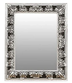 Casa Padrino Barock Spiegel Silber 124 x H. 157 cm - Möbel im Antik Stil
