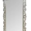 Casa Padrino Barock Spiegel Silber 110 x H. 193 cm - Antik Stil Wandspiegel