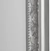 Casa Padrino Barock Spiegel Silber 52 x H. 62 cm - Handgefertigter Barock Wandspiegel mit Facettenschliff und wunderschönen Verzierungen