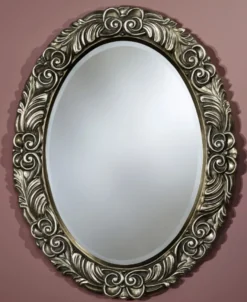 Casa Padrino Barock Spiegel Silber 69 x H. 88 cm - Möbel im Barockstil