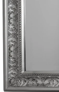 Casa Padrino Barock Spiegel Silber 72 x H. 132 cm - Handgefertigter Barock Wandspiegel