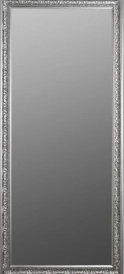 Casa Padrino Barock Spiegel Silber 72 x H. 162 cm - Handgefertigter Barock Wandspiegel