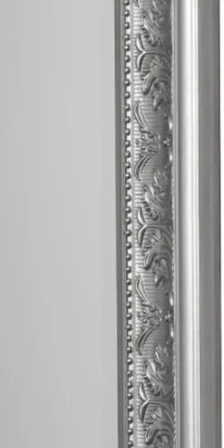 Casa Padrino Barock Spiegel Silber 72 x H. 162 cm - Handgefertigter Barock Wandspiegel