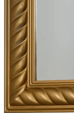 Casa Padrino Barock Spiegel / Wandspiegel Antik Gold 52 x H. 62 cm - Barockmöbel
