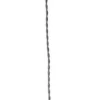 Casa Padrino Barockstil Hängeleuchte Antik Grau Ø 18 x H. 22 cm - Barock Hängelampe in Grau