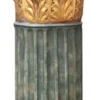 Casa Padrino Barock Säule Gold / Grün 82.5 x 28 cm - Antik Stil Säule